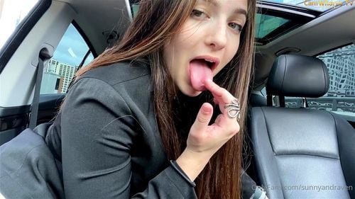 Hot solo in the car
