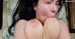 Sucking Own Tits thumbnail