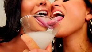 Sexy girl kissing thumbnail