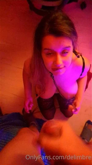 Monster facial for this busty woman