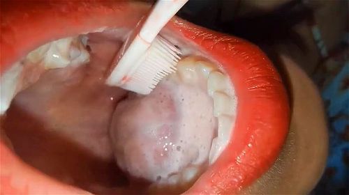Chinese babe's mouth & teeth: Asian, Pov & Cum In Mouth Porn
