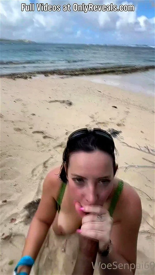 Onlyfans POV Public BBC Blowjob Beach