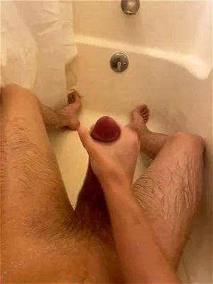 Shower masturbation