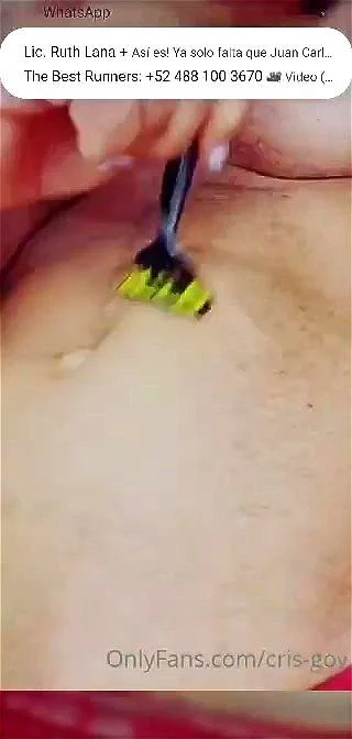 FBB SHAVES HIS HAIRY STOMACH