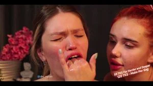 Watch Sloppy Throat Fingering Spitty Hand In Mouth Play+Kisses - Fetish,  Lesbian, Babe Porn - SpankBang