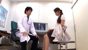 Beautiful Wife Maki Asking Her Doctor Creampie While Fertility Treatment