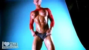 Got blond muscle milf