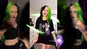 Alternative goth & cosplay pmv thumbnail