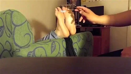 Amateur feet and tickling  thumbnail