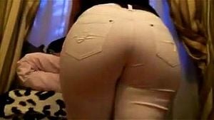 big ass white jeans