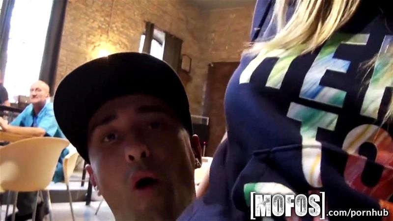 Mofos couple fuck in café in public Mofos couple fuck in café in public