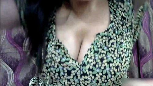Indian babe boob play