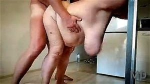 Hanging fat woman fucked