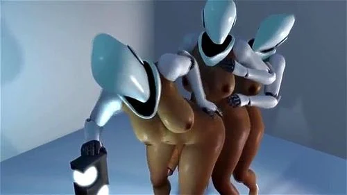 3 Futanari Robots baise dans le train anal 11 min 1080p