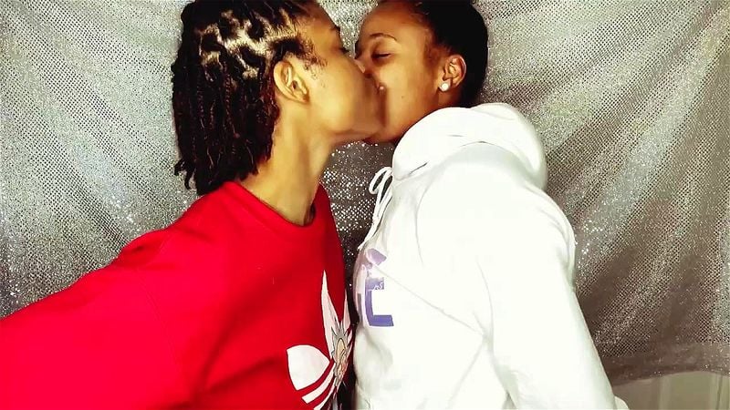 Black Lesbians kissing (turn up volume) Black Lesbians kissing (turn up volume)