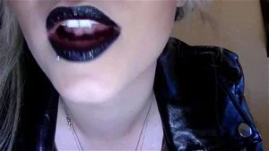 Tongue mouth spit lips fetish thumbnail