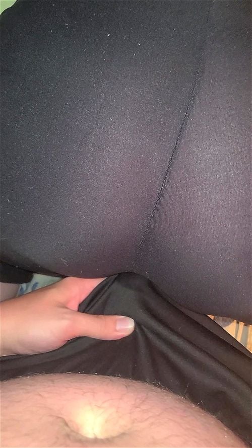 Pawg gf ass teases me in stretch yoga pants