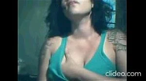 Daniela safada no showzinho porno de boquetes