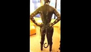 Latex Femdom POV thumbnail