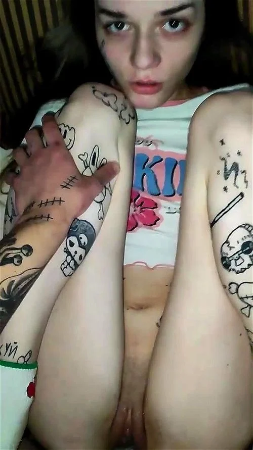 Tattooed College Slut Exposed