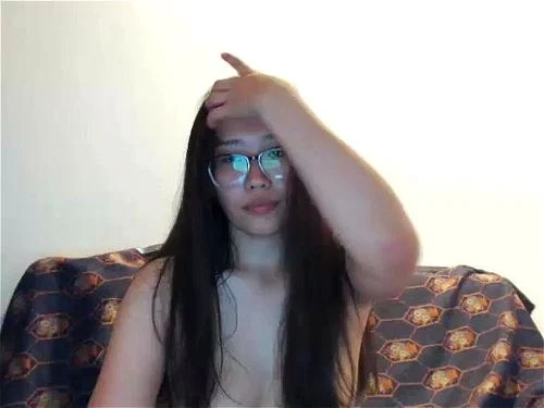 Chubby Asian girl with small boobs