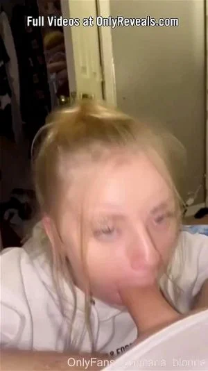 Onlyfans POV Blonde Blowjob Handjob