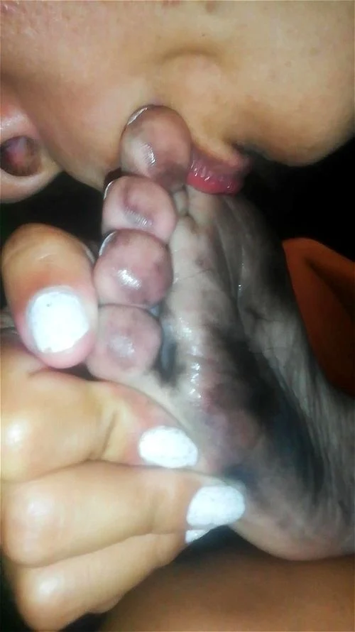licking, cam, self foot worship, solo