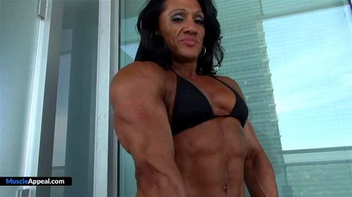 female muscle, fetish, female biceps, pecs