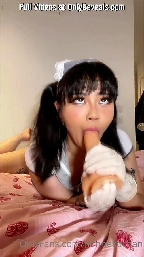 Onlyfans Asian Brunette Big Tits Dildo Masturbation