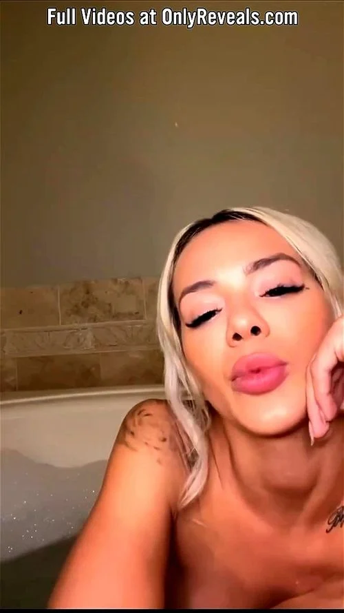 Onlyfans Live Blonde Big Tits Bath Masturbation