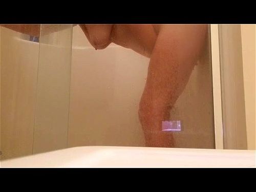 dildo, shower masturbation, mature, milf