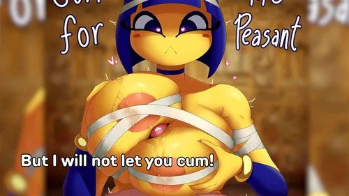 [Hentai JOI] Ankha Dominates You In Her Private Room In Egypt~ [JOI Game] [Edging] [Anal] [Countdown]