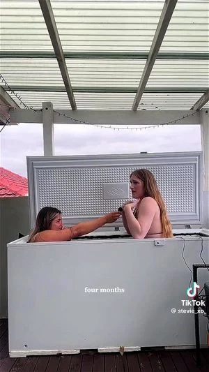 Sexy ice bath