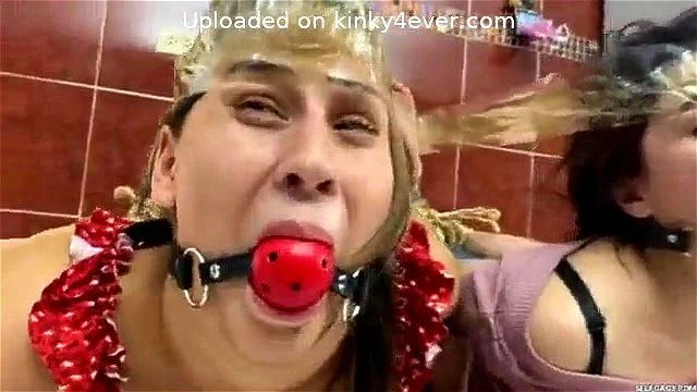 Hogtied Hotties Has Fun Being Two Bound And Gagged Girls In Tight Bondage