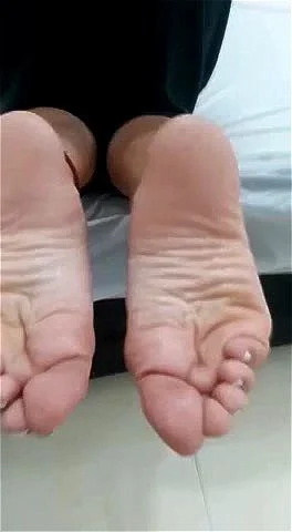 brunette, foot fetish, feet and soles, massage