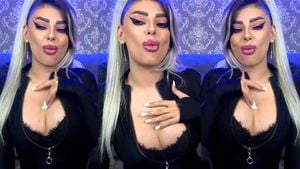 Big tits smoking thumbnail