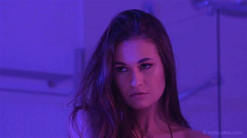 Watch Mila - Neon Nights - Softcore, Striptease, Solo Porn
