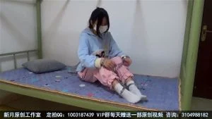 chinese bondage in white socks