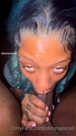 Ebony Freak Eating Up BBC thumbnail