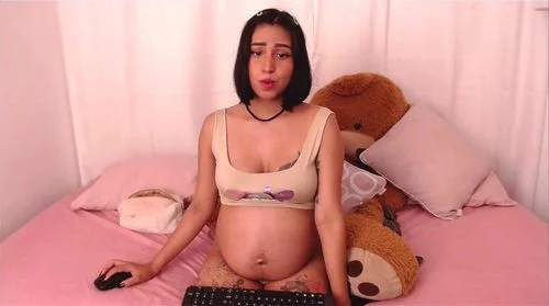Pregnant Latina Cam #4