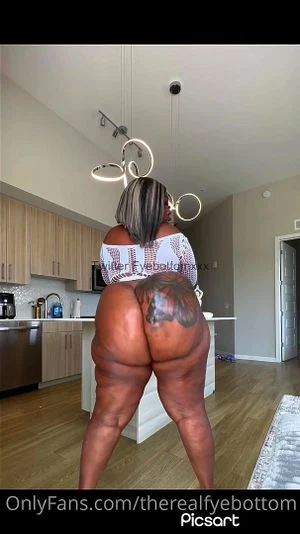 Watch Big ass ebony bbw babe Fyebottom Fye Bottom Thebuttxxx  