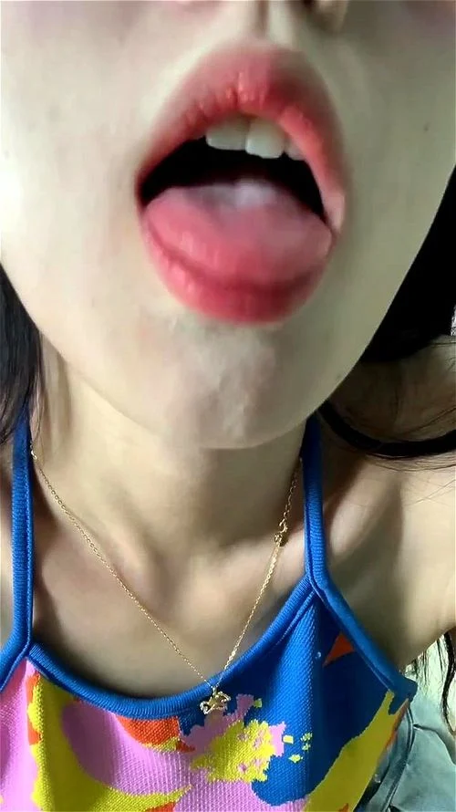 Asian Teen Cutie Tongue+Feet Fetish Tease