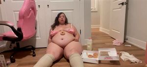 Watch Udderlyadorable Stuffing - Bbw, Belly, Obese Porn - SpankBang