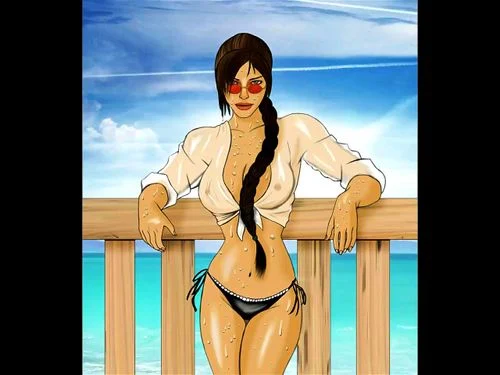 Nude Bikini Cartoons - Watch History Of Nude Raider (PMV) - Lara Croft, Tomb Raider, Music Video  Porn - SpankBang