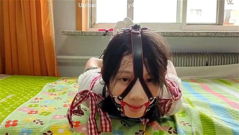 chinese bondage in white socks