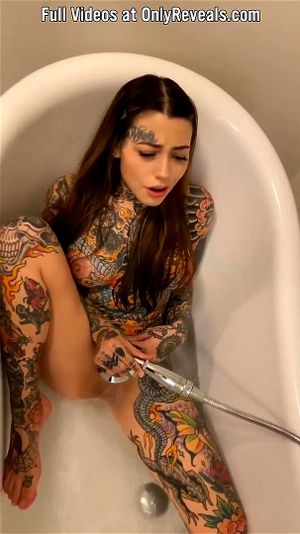 Onlyfans Big Tits Masturbation Tattoo Bath