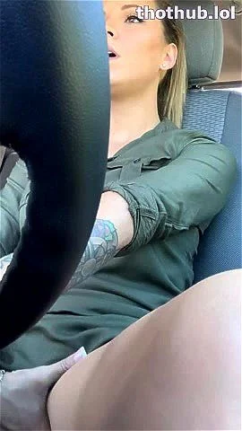 Watch Masturbating while driving Car Pussy Solo Porn SpankBang 