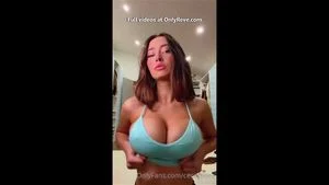 Onlyfans Leak Hot Brunette Teen Big Tits Tease