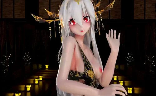 MMD Haku Queendom Dress Striptease: Hentai, 3D Hentai & Mmd R18 Porn