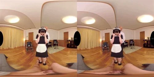 japanese, maid, blowjob, virtual reality